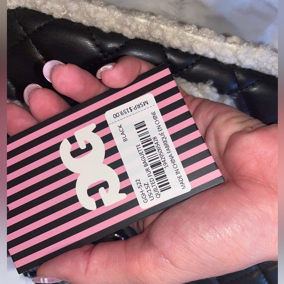 Gilda Paris quilted fur baguette - Picture 7 of 7